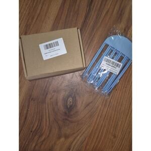 10 Pack Womens Hair Clips Multicolor Color Flat Claw Set S21